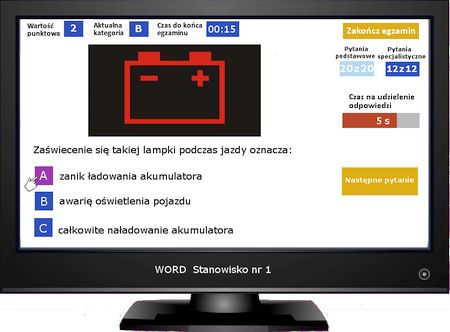 Instrukcja postępowania na egzaminie teoretycznym