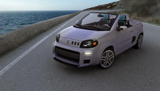 Podczas wystawy motoryzacyjnej w Sao Paulo Fiat zaprezentował wariację na temat tego miejskiego auta: model Cabrio Concept fot. Fiat