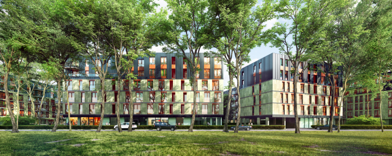 W budynku Villa Ventus powstanie 145 apartamentów o powierzchniach od 45 mkw. do 180 mkw. 