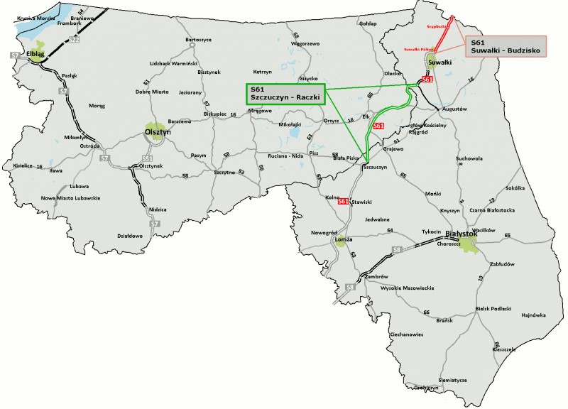 Budowa drogi S61 na odcinku Suwałki – Budzisko