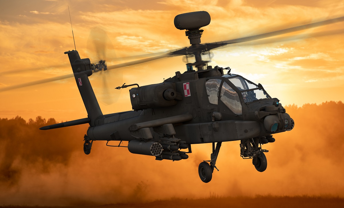 AH-64 Apache śmigłowiec wojsko 