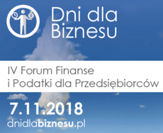 IV Forum Finanse i Podatki dla Przedsiębiorców