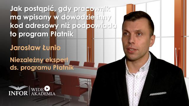 Jak postąpić, gdy pracownik ma w dowodzie inny kod adresowy niż podpowiada to program Płatnik