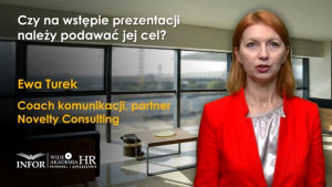 Czy na wstępie prezentacji należy podawać jej cel?