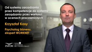 Od systemu zarzadzania przez kompetencje do systemu zarządzania przez wartości w ocenach pracowniczych