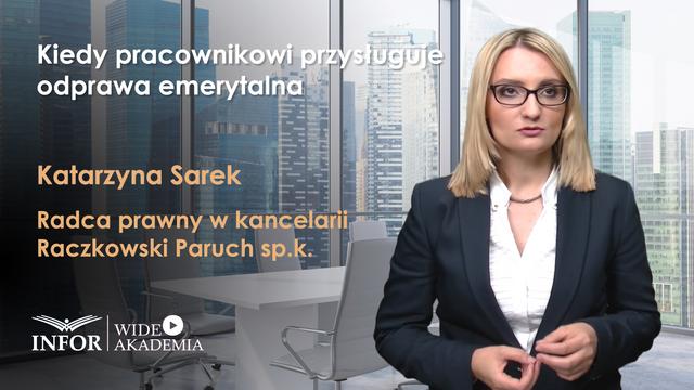 Kiedy pracownikowi przysługuje odprawa emerytalna