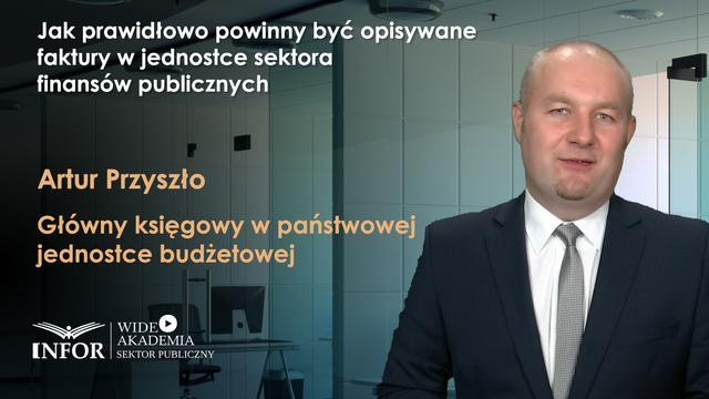 Jak prawidłowo powinny być opisywane faktury w jsfp