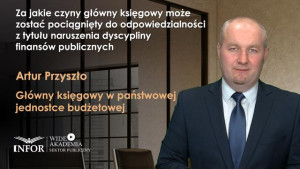 Za jakie czyny główny księgowy może zostać pociągnięty do odpowiedzialności z tytułu naruszenia dyscypliny finansów publicznych