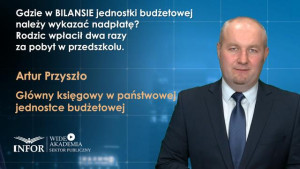 Gdzie w BILANSIE jednostki budżetowej należy wykazać nadpłatę? Rodzic wpłacił dwa razy za pobyt w przedszkolu.