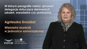 W którym paragrafie należy ujmować delegacje dotyczące darmowych szkoleń, warsztatów czy seminariów