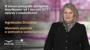 W którym paragrafie dochodów klasyfikować od 1 stycznia 2017 r. wpływy z odszkodowań