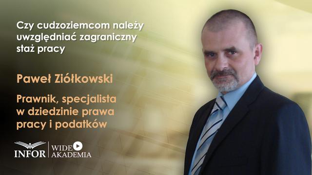 Czy cudzoziemcom należy uwzględniać zagraniczny staż pracy