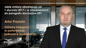 Jakie zmiany obowiązują od 1 stycznia 2017 r. w objaśnieniach do paragrafu dochodów 097