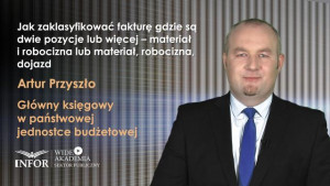 Jak zaklasyfikować fakturę gdzie są dwie pozycje lub więcej – materiał i robocizna lub materiał, robocizna, dojazd