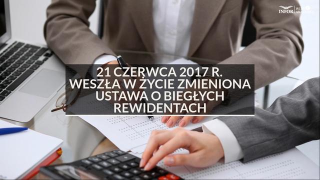 Zmiana w ustawie o biegłych rewidentach