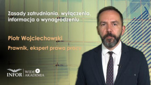 Zasady zatrudniania, wyłączenia, informacja o wynagrodzeniu