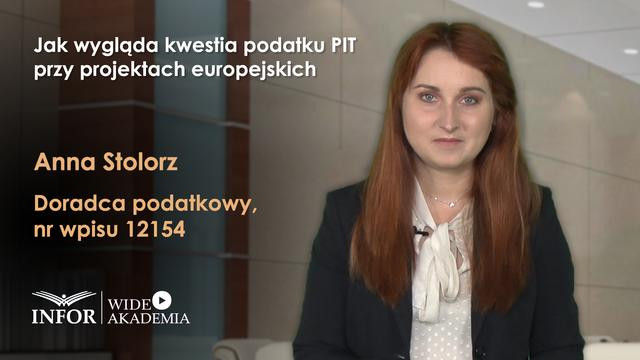 Jak wygląda kwestia podatku PIT przy projektach europejskich