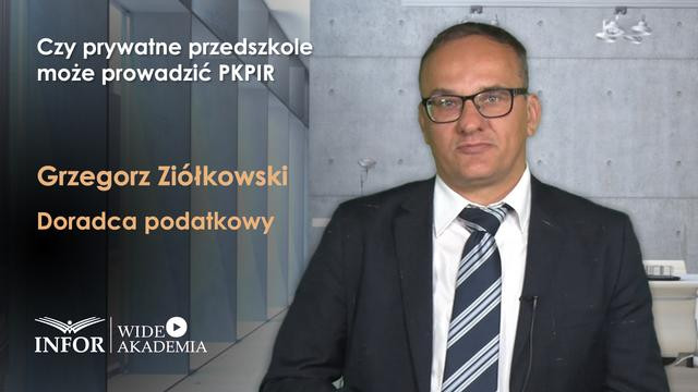 Czy prywatne przedszkole może prowadzić PKPIR