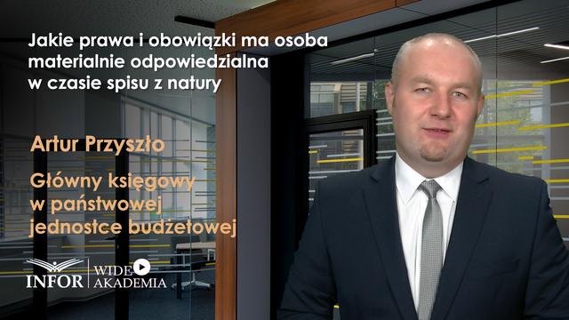 Jakie prawa i obowiązki ma osoba materialnie odpowiedzialna w czasie spisu z natury