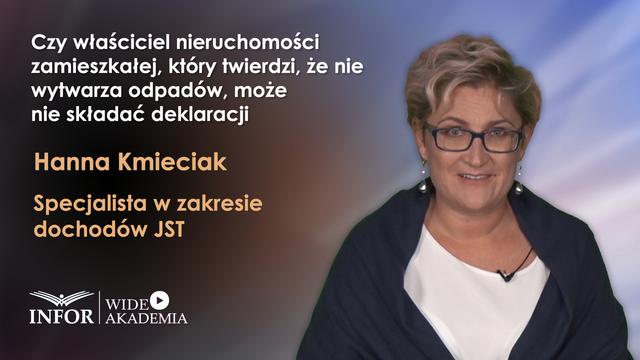 Czy właściciel nieruchomości zamieszkałej, który twierdzi, że nie wytwarza odpadów, może nie składać deklaracji