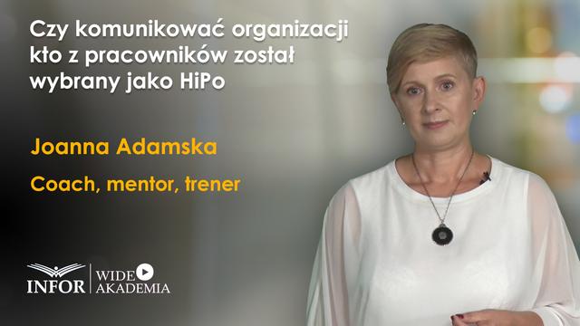 Czy komunikować organizacji, kto z pracowników został wybrany jako HiPo