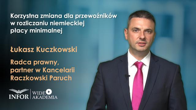 Korzystna zmiana dla przewoźników w rozliczaniu niemieckiej płacy minimalnej