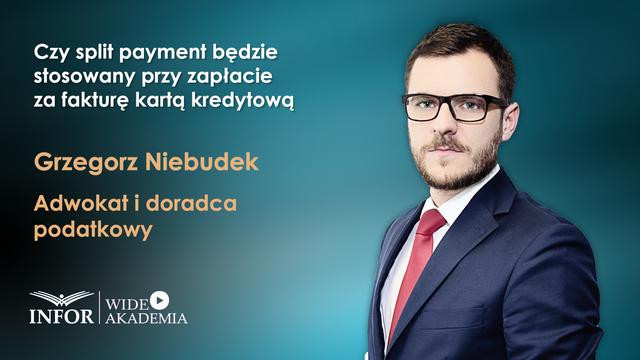 Czy split payment będzie stosowany przy zapłacie za fakturę kartą kredytową