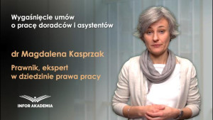 Wygaśnięcie umów o pracę doradców i asystentów