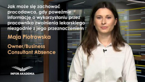 Jak może się zachować pracodawca, gdy poweźmie informację o wykorzystaniu przez pracownika zwolnienia lekarskiego niezgodnie z jego przeznaczeniem