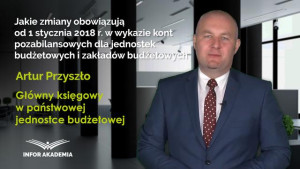 Jakie zmiany obowiązują od 1 stycznia 2018 r. w wykazie kont pozabilansowych dla jednostek budżetowych i zakładów budżetowych