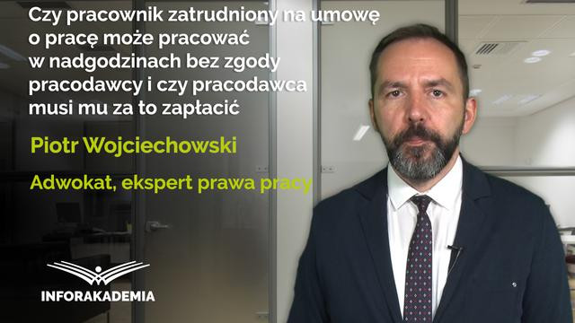 Czy pracownik zatrudniony na umowę o pracę może pracować w nadgodzinach...