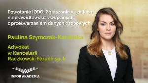 Powołanie IODO. Zgłaszanie wszelkich nieprawidłowości związanych z przetwarzaniem danych osobowych