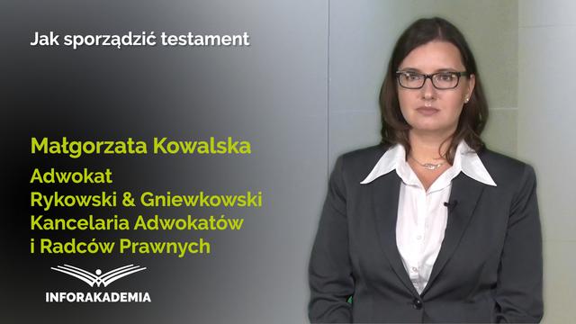 Jak sporządzić testament