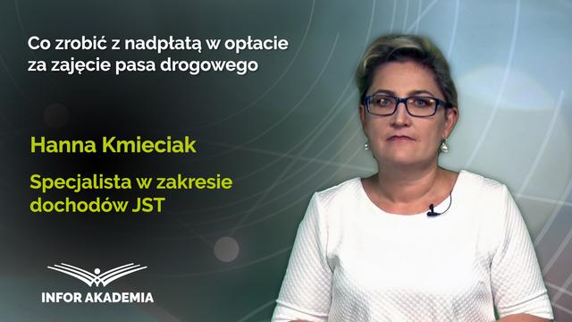 Co zrobić z nadpłatą w opłacie za zajęcie pasa drogowego