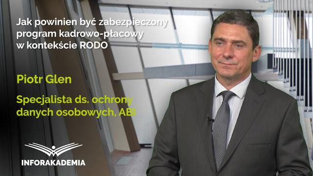 Jak powinien być zabezpieczony program kadrowo-płacowy w kontekście RODO