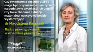 Czy świadczenia socjalne z ZFŚS mogą być przyznawane nauczycielom na podstawie wysokości ich pensji? Czy takie zbadanie sytuacji materialnej nauczycieli będzie wystarczające