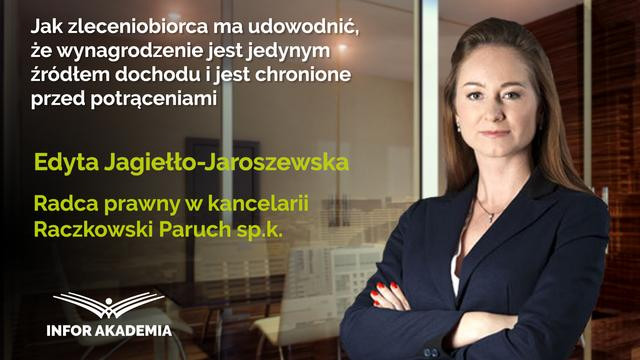 Jak zleceniobiorca ma udowodnić, że wynagrodzenie jest jedynym źródłem dochodu