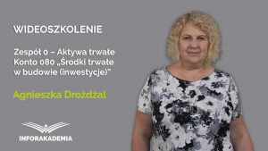 Konto 080 Środki trwałe w budowie (inwestycje)