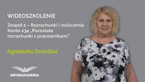 Konto 234 Pozostałe rozrachunki z pracownikami