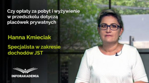 Czy opłaty za pobyt i wyżywienie w przedszkolu dotyczą placówek prywatnych