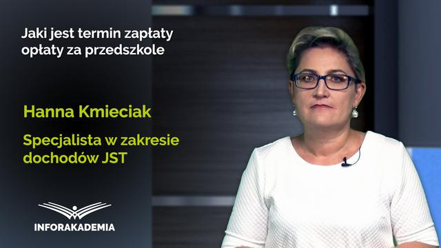 Jaki jest termin uregulowania opłaty za przedszkole