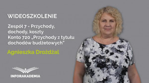 Konto 720 Przychody z tytułu dochodów budżetowych