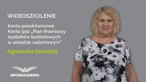 Konto 990 Plan finansowy wydatków budżetowych w układzie zadaniowym