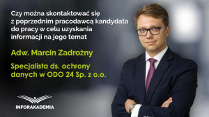 Czy można skontaktować się z poprzednim pracodawcą kandydata do pracy w celu uzyskania informacji na jego temat