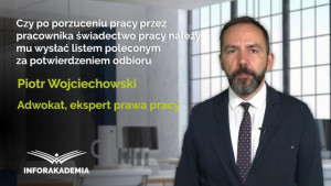 Czy po porzuceniu pracy przez pracownika świadectwo pracy należy mu wysłać listem poleconym za potwierdzeniem odbioru