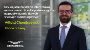 Czy wejście na stronę internetową można uzależnić od wyrażenia zgody na przetwarzanie danych w celach marketingowych