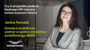 Czy w przypadku podania  błędnego NIP nabywcy na paragonie można wystawić fakturę