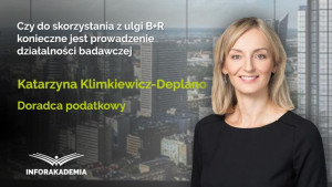 Czy do skorzystania z ulgi B+R konieczne jest prowadzenie działalności badawczej