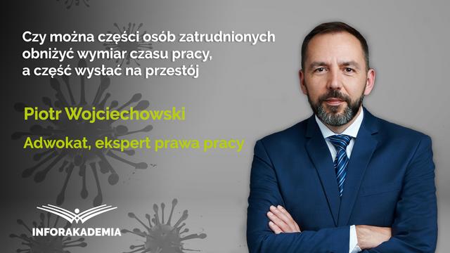 Czy można części osób zatrudnionych obniżyć wymiar czasu pracy, a część wysłać na przestój