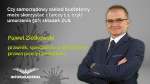 Czy samorządowy zakład budżetowy może skorzystać z tarczy antykryzysowej, czyli umorzenia 50% składek ZUS